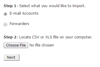 email address importer